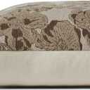 Loloi Chris Loves Julia Matilda Collection PCJ0008 Beige/Mocha 18'' x 18'' Cover Only Cover Pillow