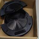 2 Pack 4" Round Brush Grommet Large Split Grommet Raised Floor Airflow Management for Home Data Center Wall Floor Cable Management