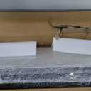 2PACK XXXL Stainless Steel Cat Litter Box with High Sides Lid, Large Litter Box for Big&Multiple Cats, Metal Kitty Litter Boxes with Footboard & Scoop, Anti-Leakage, Non-Sticky, 28.320.211.5inch (2PACK- Deep grey)