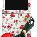 Cute Tulip Flower Pattern Design Cover for Samsung Galaxy Z Flip 6,Funny Kawaii Galaxy Z Flip 6 Phone Case with Chain for Girls Ladies Women