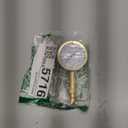 Accu-Gage by Milton Dial Tire Pressure Gauge with Swivel Angle Air Chuck - ANSI Certified for Motorcycle/Car/Truck Tires (0-60 PSI)