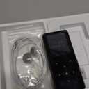 64GB MP3 Player with Bluetooth 5.2, AiMoonsa Music Player with Built-in HD Speaker, FM Radio, Voice Recorder, HiFi Sound, E-Book, Earphones Included