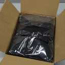 HolidayIdeas Cocktail Table Covers, 2 Pack - Fitted Stretch Spandex Square Corners Cocktail Tablecloths,High Top Table Cloths (Black, Fit for 30"-32" Diameter x 43" Height Tables)