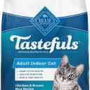 Blue Buffalo Tastefuls Natural Dry Food for Adult Indoor Cats, Chicken & Brown Rice Recipe, 15-lb. Bag