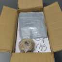 Kochorie 6 Sets Baby Shower Prizes for Game Winners 49 Pcs Square Acacia Wood Cheese Board Gift with Knives Spoons Gift Bags Kitchen Towels Bridal Shower Party Favors for Guests