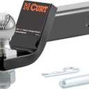 CURT 45034 Trailer Hitch Mount with 1-7/8-Inch Ball & Pin, Fits 2-Inch Receiver, 7,500 lbs, 2-In Drop, 6-Pack