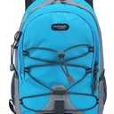 10L Small Hiking Backpack for Kids Ages 3-6 Girls Boys Under 4 feet, Mini Waterproof Outdoor Sport Travel Camping Daypack (Light Blue)