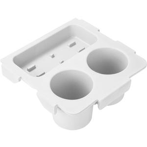 Topper Cup Holder Tray Accessory for Bogg bag X-Large - Fit for Stanley cup - EVA Material Is Water-Resistant and Windproof - Women Phone Holder for Bogg Bag - Divider And Organizer - Patented (White)