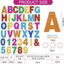 BEISHIDA 116 PCS A-Z DIY Letter Banner Kit Make Your Own Banner Including 111 Letters and Numbers 3 Rope and 2 Threading Device,Customized for Birthday Graduation Wedding Decor Colorful