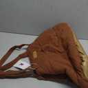 NoblePup Cozy Plush Dog Purse Carrier for Small Dogs - Dog Carrier Purse with Secure Harness Clip, Dog Tote Bag for Small Dogs and Puppies - Brown