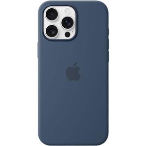 Apple iPhone 16 Pro Max Silicone Case with MagSafe and Camera Control - Denim
