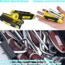 warmtree 17-Piece Folding Allen Wrench Set | Metric & SAE Sizes | 2-Pack Portable Hex Tool for Home Repair & Professional Use