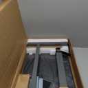 Vaunn Medical Pneumatic Adjustable Overbed Bedside Table with Wheels (Hospital and Home Use) (Black)