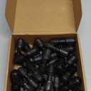 30pcs Drip Irrigation Fittings 1/2 to 1/4 drip irrigation connectors for (1/2'' ID x 0.60''-0.63'' OD) Anti-Drop Barbed Connectors Locked Barbed Tee Connector drips line connector