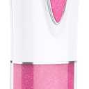 Mini Epilator, Facial Hair Remover for Women, Full Body Smooth Glide Epilator, Portable Electric Lady Shaver for Face, Armpits, Arms, Bikini, and Legs, with 9-Tweezers with LED for Precision