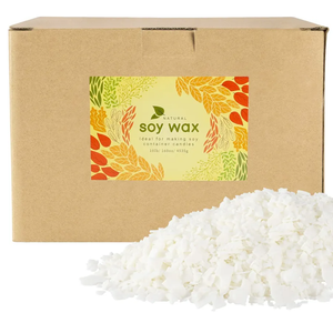 Pure Soy Wax Flakes,DIY Soft Candle,Natural Soy Wax for Candle Making 10 lb Bag
