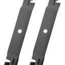 GX22151 Gator Mulching Mower Blades Compatible with John Dee re 42'' Cut Deck, GY20850 Replacement Blades Fit for John Dee re 102 125 135 D100 D105 D130 Lawn Tractor, Replace AM141033 AM137328, 2 Pack