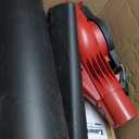 LawnMaster Red Edition BV1210 1201 Electric Blower Vacuum Mulcher 12 Amp 2-Speed Adjustment with Metal Impeller 240 MPH 380 CFM 14:1 Mulch Ratio