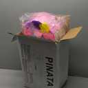 27" Extra Large Butterfly Pinata with Stick and Blindfold for Themed Party Decoration, Spring Party Supplies