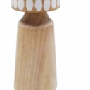 10 " Wood Candle Holder 2 pcs