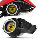 BAOUFF Speedometer Tachometer for Hawk 250, Motorcycle Odometer Fuel Gauge for Hawk250/ Hawk 250cc
