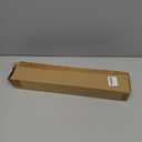 TEECK Shower Curtain Rod, 32-50 inch Adjustable Tension Spring, 1 Inch Shower Curtain Rod Tension, Anti-Slip, Rust-Proof, No Drilling, for Bathroom, White