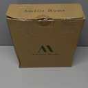 Amlie Home Faux Fur Throw Blanket for Couch, Ultra Soft Fuzzy Plush Bubble Throw for Sofa, Living Room & Home Decor, 50"x60", Cationic Wolf Gray (Heather Grey)