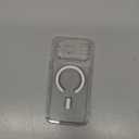 CANSHN Magnetic Compatible with iPhone 17 Pro Max Case Clear, Upgraded [Full Camera Protection] [Compatible with Magsafe] Non-Yellowing Protective Shockproof Bumper Phone Cover 6.9 Inch - Clear