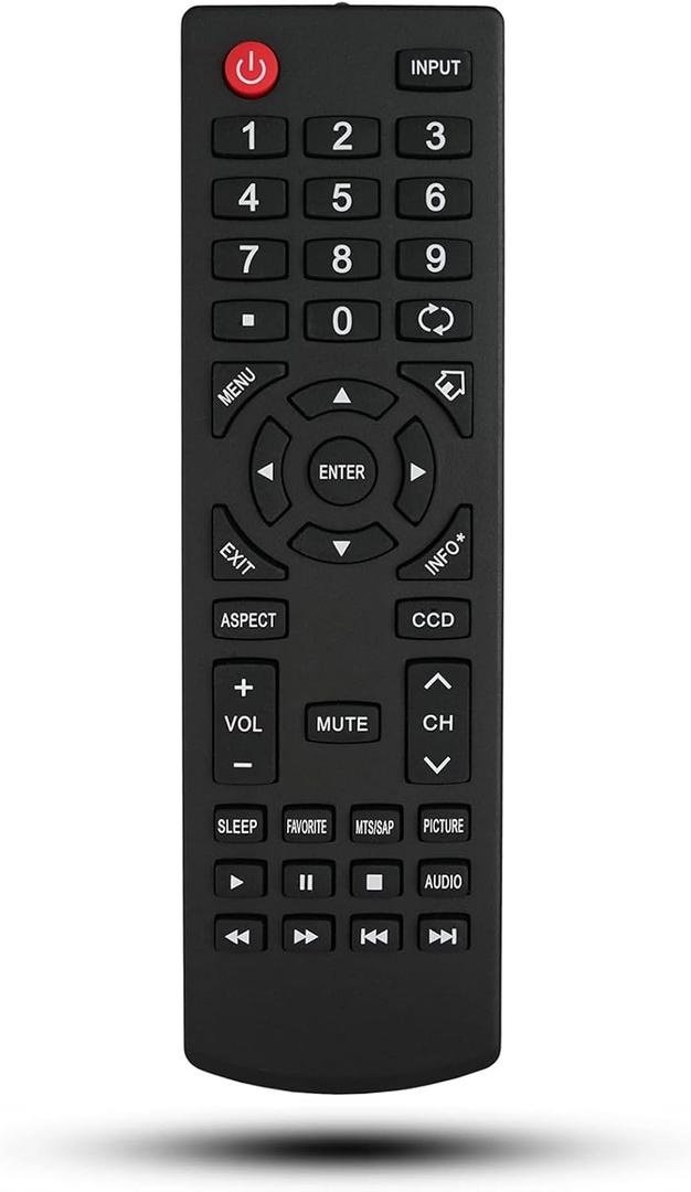 Universal Replacement Remote Control Fit for DYNEX DX-LCD26-09 DX-L32110A DX-L4010A DX-L4210A DX-LDVD2210A DX-19L150-A11 DX-37L130-A11 Plasma LCD LED HDTV TV