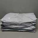 ZJLBDH 25L Classic Backpack, Polyester, Water Resistant, Multiple Front Zippered Pockets, Padded Back, Adjustable Straps (Black) Pack Of 5