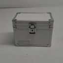 Vaultz Locking Index Card File with Flip Top, Holds 450 4 x 6 Cards, 7 x 5 x 5, White (VZ01171)