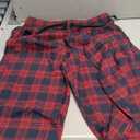 Idtswch Tall Mens Pajamas Pants 32/34/36/38 Long Inseam Plaid Lounge Pants Sleepwear Bottoms M