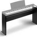 STRICH SKT-L200 88 Keys Digital Piano Keyboard Stand, Wooden Furniture Stand Heavy Duty, Compatible for YAMAHA P225B/P143/ P145/P223 (Classic Black)