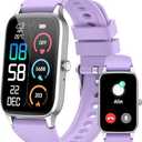 Smart Watch for Men Women, 1.57" Smartwatch(Answer/Make Call), 2025 NEW Fitness Tracker with Heart Rate/Sleep Monitor/Pedometer, IP68 Waterproof, 110 Sport Modes, Fitness Watch for Android iOS Purple