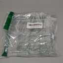 Hiyoo 4 PCS Stackable 16 Grids Jewelry Organizer Tray, Clear Earring Display Stand Ring Storage Tray Plastic Drawer Organizer for Makeup, Accessories, Desk, Vanity 3 Missing