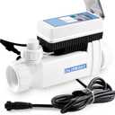 CHLORWORKS Salt Cell for Pool - Model No. CWPC, Fit for Pentair Intellichlor Moldel No. IC20, Salt Chlorine Generator Without Power Center, up to 20,000 Gallon Pool
