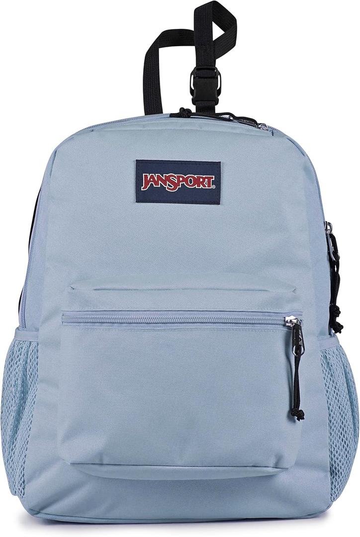 JanSport Central Adaptive Backpack  Wheelchair & Walker Compatible, Tuck-Away Shoulder Straps, Adjustable Backrest Loops & Anchor Straps, Iconic Design, Blue Dusk (21L) JanSport Central Adaptive Backpack  Wheelchair & Walker Compatible, Tuck-Away Shoulder Straps, Adjustable Backrest Loops & Anchor Straps, Iconic Design, Blue Dusk (21L)