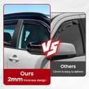 in-Channel Rain Guards Fit for Toyota Corolla Cross 2022-2026