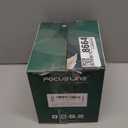 FOCUSLINE 7 Inch White Plastic Plates, 100 Count Disposable Heavy Duty Salad Dessert Plates, Premium Hard Plastic for Weddings, Parties and Events