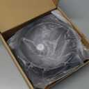 RV Shower Faucet with Shower Head and Hose, 4" ABS Shower Set, Leak & Rust Resistant for RV Camper Motorhome Travel Trailer, Square Black