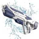 Water Blaster Gun for Outdoor Fun, Standard Pistol Grip Design, Blue and Pink (Blue), Large, CY005/CY006
