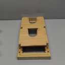 MinBoo Bamboo Expandable Pot Lid Organizer, Pot and Pan Organizer Drawer Organizer for Pot Lids, Adjustable 10 U-Shaped Dividers for Kitchen Cabinet Organizers and Storage (Bamboo-1)