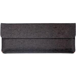 LOFREE Low-Profile Mechanical Keyboard Sleeve, Cork PU & Microfiber Leather Protective Case, Magnetic Closure Design, Compatible with Flow2 Series (84)