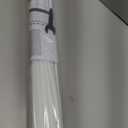 LazBlinds No Tools No Drill Cordless Roman Shades for Windows, Blackout Thermal Insulated UV Blocking Window Blinds, Room Darkening Fabric Blinds for Indoor Windows, 33'' W x 64'' H, White-Grey