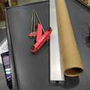 Balloon Sizer Ruler Metal Balloon Measurement Tool Adjustable Balloon Ruler 0-12 inch for Balloon Decorations Arches (Solid)