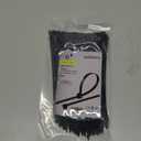 200 Pack Bulk KOOWIN Small 6 inch Nylon Plastic Cable Zip Ties Wire Wraps White