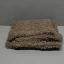 MIULEE Pack of 2 Lumbar Throw Pillow Covers 12x20 Inch Neutral Khaki Faux Fur Decorative Sherpa Pillow Covers Fuzzy Accent Soft Sheepskin Fleece Cushion Cases for Boho Home Decor Living Room Bed Chair