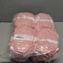 Chunky Yarn for Hand Knitting - #10 Chunky Chenille Yarn, Jumbo Big Thick Chunky Yarns for Crocheting, Super Bulky Chunky Knit Blanket Yarns, 8 Skein (25 yds 8 oz Each Skein), Dusty Pink