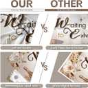 96x60inch Gold Brown Glitter Backdrop Modern Balloons Champagne High Heels Floral Photography Background Women Party Decorations Photo Banner Props