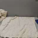 Bedsure Tufted Boho Comforter Set Queen Size - Beige Boho Bed Set, GentleSoft 3 Pieces Farmhouse Shabby Chic Embroidery Bedding, Gifts for Woman, Soft Jacquard Queen Comforter for All Seasons (01 - Beige - Elegant)